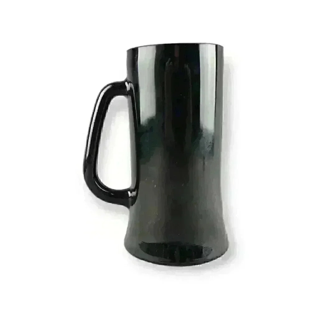 Virgo Zodiac Vintage Astrology Black Milk Glass Beer Stein Tankard Coffee Mug - Picture 3 of 7